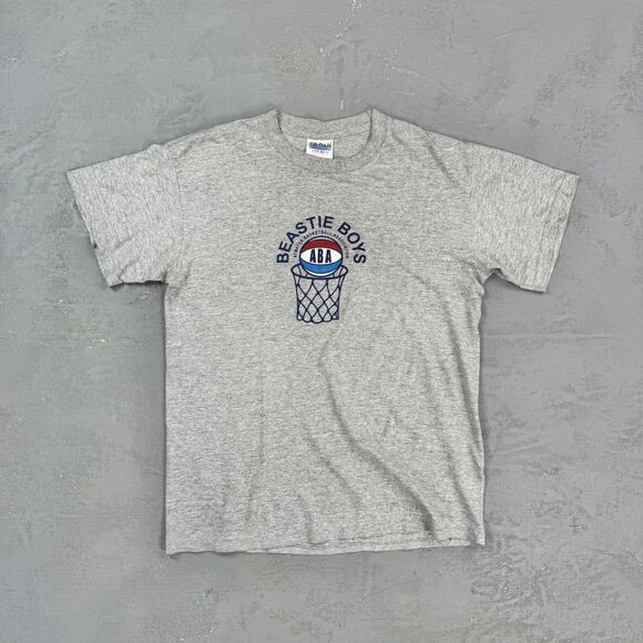 Vintage 1990s Beastie Boys Atwater Basketball Association T-shirt Men's Medium - Picture 1 of 4